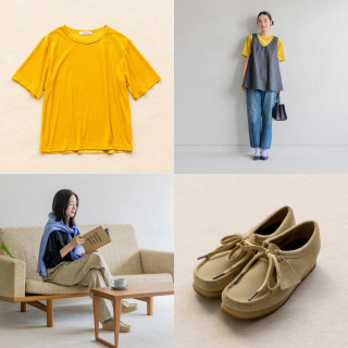 秋の新作で夏ファッションのマンネリを乗り越える!残暑の着回し-1-