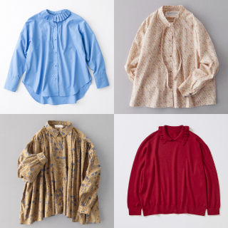 形、柄、デザイン……何で選ぶ？大人が着たい【ガーリートップス】