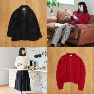 ジャケットやニットの本領発揮!初冬の着回し -1-