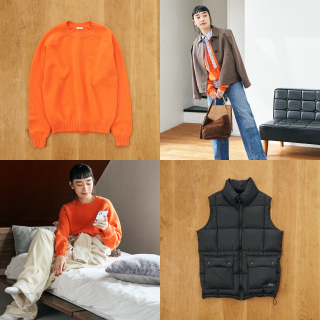 ジャケットやニットの本領発揮！初冬の着回し -2-