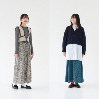 わたしの推しレポート＃03「ぱっと華やぐシルクライクスカート」