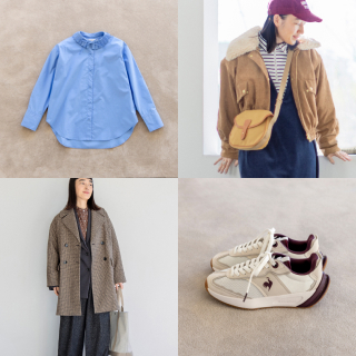 見た目のバランスも、寒さ対策も◎。重ね着で楽しむ冬の着回し -1-