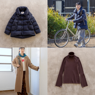 見た目のバランスも、寒さ対策も◎。重ね着で楽しむ冬の着回し -2-