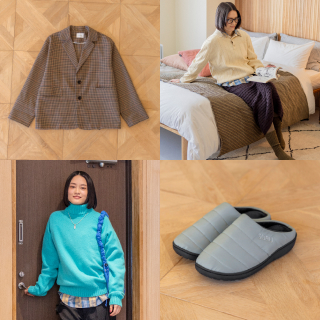 冬から春へ。季節の変わり目をおしゃれに楽しむ着回し -1-