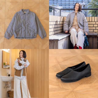 冬から春へ。季節の変わり目をおしゃれに楽しむ着回し -2-