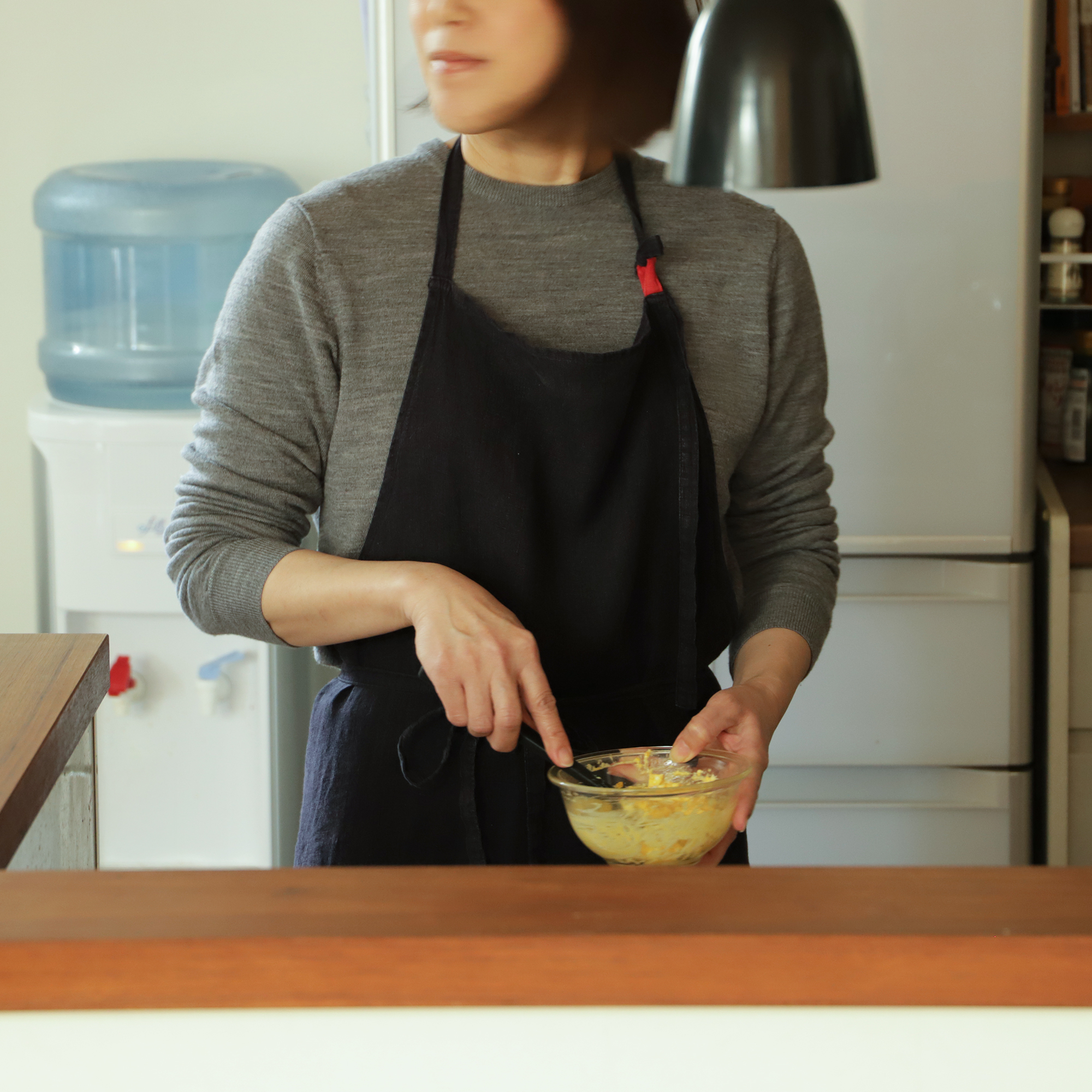 やる気スイッチが入る、リネンエプロンの話 ―hushykke 羽戸正美さん