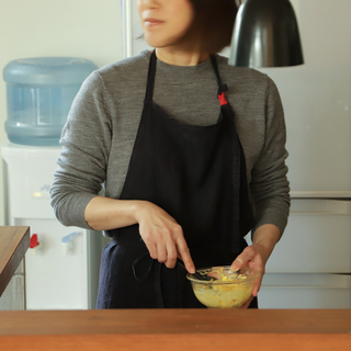やる気スイッチが入る、リネンエプロンの話 ―hushykke 羽戸正美さん