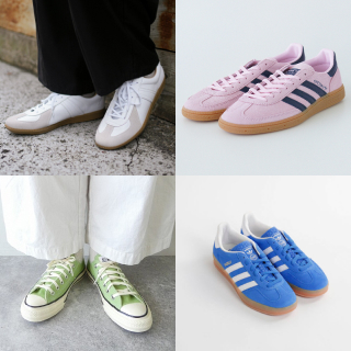 【色別・春スニーカー40選】今履きたい人気ブランドが大集合！