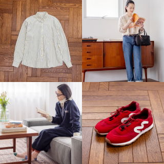 レイヤード&アレンジがいちばん楽しい季節♪ 春の着回し -1-