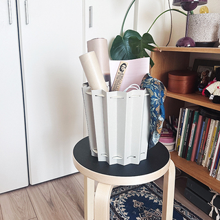 紙類は一旦ここに！
インテリアにもなる収納BOX