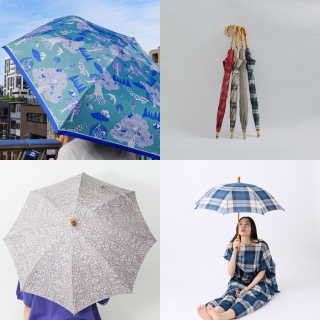 柄で選ぶ〈おしゃれ傘〉｜雨と日差しを楽しもう
