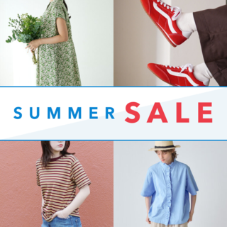 セールの狙い目は〈カラーアイテム〉夏本番に向けて差し色を買い足そう！