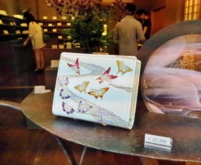 【新品未使用】浅草　文庫屋大関　財布　ブンコヤオオゼキ 文庫屋大関 文庫屋大関 L字ファスナー長財布 錦紗緑 長財布 文庫革