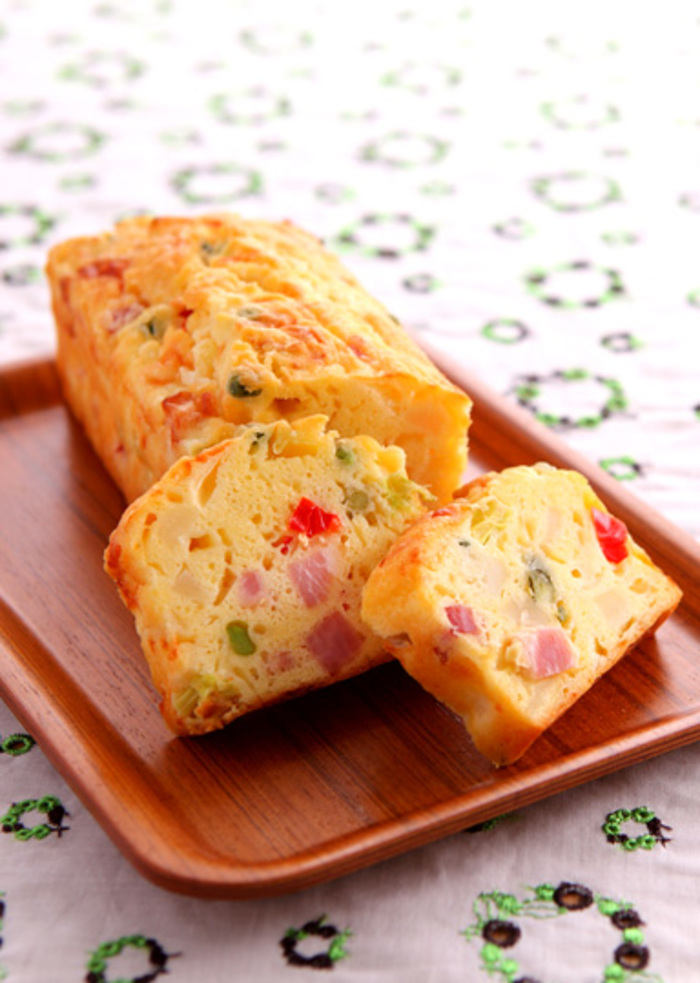 塩味のケーキ？美味しくって簡単に作れる「ケークサレ」の作り方と