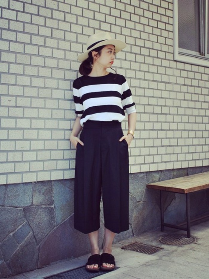 ゆったり履けて、動きやすい♪ スカートのようなパンツ