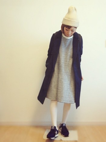 ニット帽 を秋冬ファッションのアクセントに スタイル別コーディネート集 キナリノ