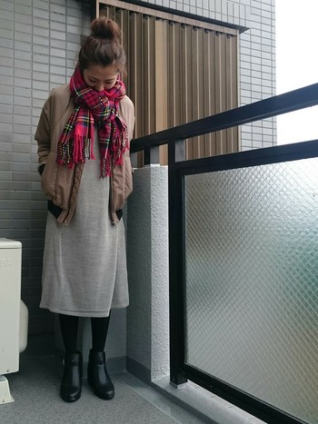 楽チンだけど女の子っぽさもちゃんとある ニットワンピース のコーディネート集 キナリノ