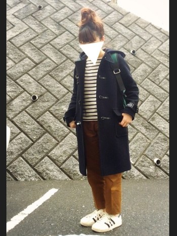 今年は長めがトレンド ロングダッフルコート の素敵なコーディネートをご紹介 キナリノ