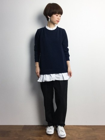 甘くなりすぎない 大人女子もトレンドの フリル を素敵に着られる アイテム別コーディネート集 キナリノ