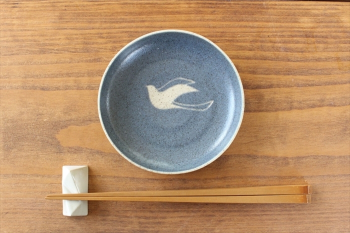 Raynaud 鳥と植物のケーキ皿19センチ