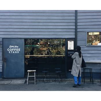 代々木にあるLittle Nap COFFEE STAND(リトルナップ コーヒースタンド )です。こちらも人気のコーヒースタンドですね。