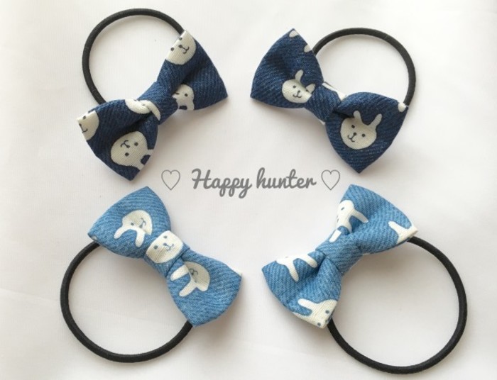 ヘアゴム作品集①】ベビー・キッズ用ヘアゴムの作品集です♡