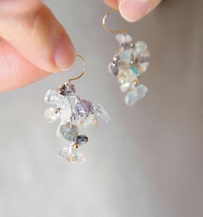 yasuhide ono クリスタルシルクコードブレスレット yasuhide ono