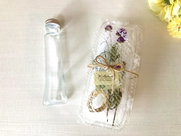 水中でゆらめく美しい草花♪植物標本「ハーバリウム」の癒しの世界