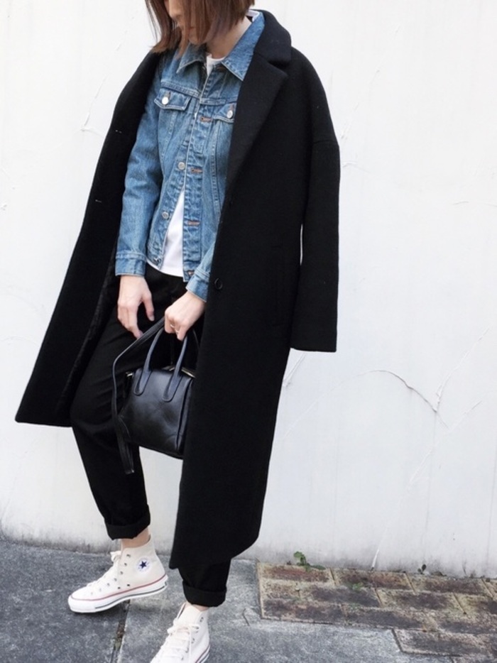 kbf ボーイッシュ コート 2017 （おしゃれWEARISTAさんから学ぶ。冬の  