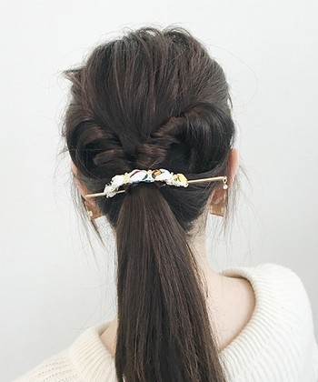 おしゃれでとっても使いやすい マジェステ を使ったヘアアレンジカタログ キナリノ