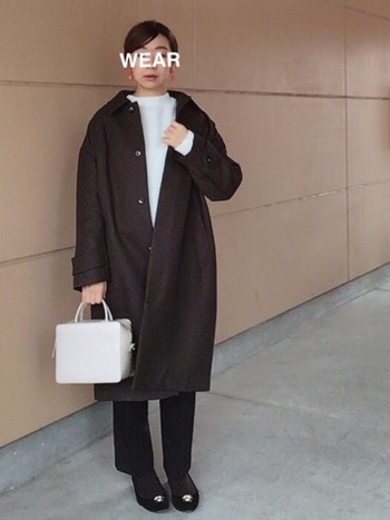 ステンカラーコート でつくる シンプルな大人の上質スタイル キナリノ