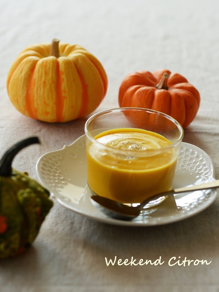 ハロウィン☆カボチャジュース