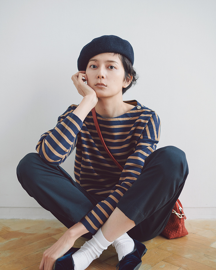 大人になっても、ずっと好き。菊池亜希子さんが着る「フレンチ