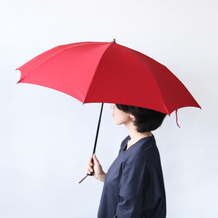 新品未使用 familiar 折りたたみ傘 晴雨兼用 赤とネイビー 現行品 突然の雨に。コンパクトで可愛い【折り畳み傘】おすすめブランド6