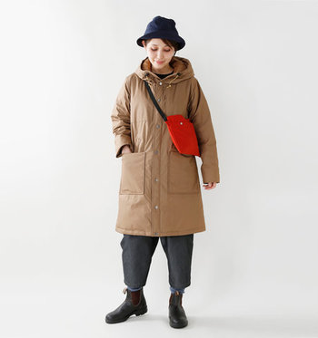 着膨れ 重見えにさようなら ダウンコートの着こなしlessonはじめます キナリノ