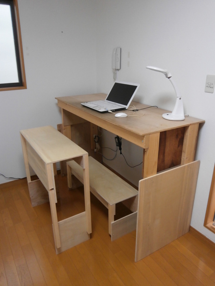 ちょうどいい」がないなら作っちゃおう♪使える【デスク】を DIY！[2
