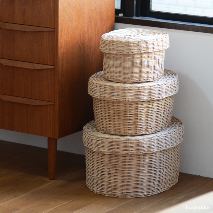 HISCHRONE ヒスクローネ　小物入れ　インテリアかご HISCHRONE ヒスクローネ小物入れインテリアかご