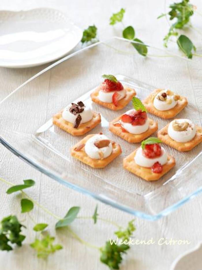 うち飲みにも、パーティーにも！オシャレで美味しい「カナッペ」レシピ