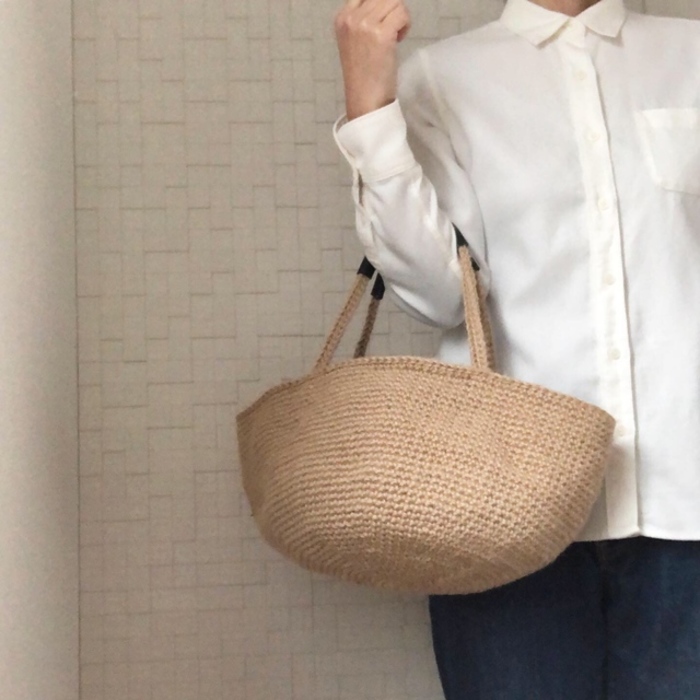 心地いい夏素材でつくる♪自分好みの『マルシェバッグ』の作り方