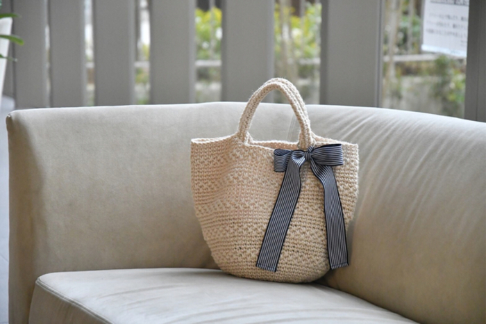 心地いい夏素材でつくる♪自分好みの『マルシェバッグ』の作り方