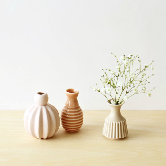 人気店 【美品】dottir Samsurium ミニベルフラワーベース 3個セット