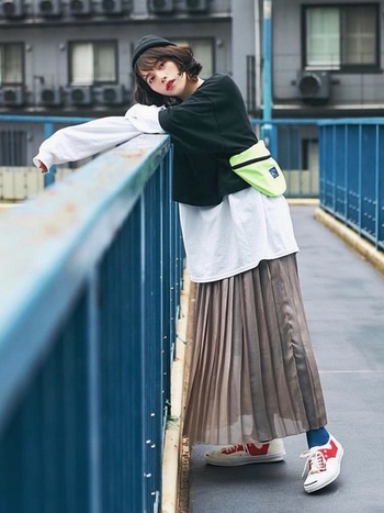 涼しくなったら気になる スウェット ロングｔシャツ 大人の着こなし集 キナリノ