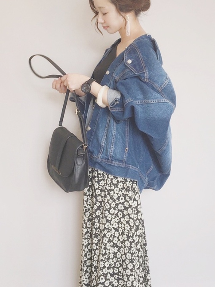 今季注目！トレンドの【Gジャン・デニムジャケット】コーデ。大人女性  