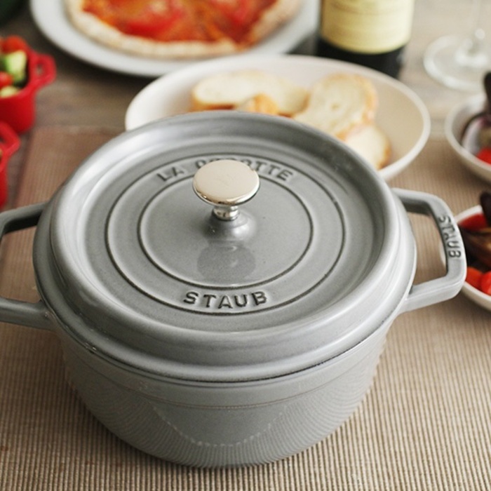 ストウブヴィンテージココットグレー vintage cocotte