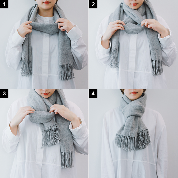 大人かわいいマフラーの巻き方まとめ！定番人気・簡単・アレンジ[4