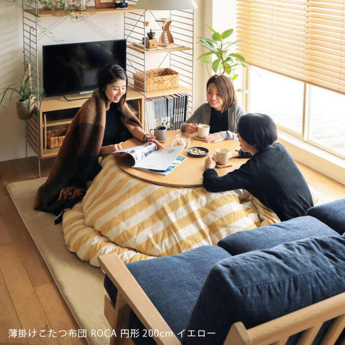 おしゃれな「こたつ」であったまろ♪ インテリアに馴染むポイント教え