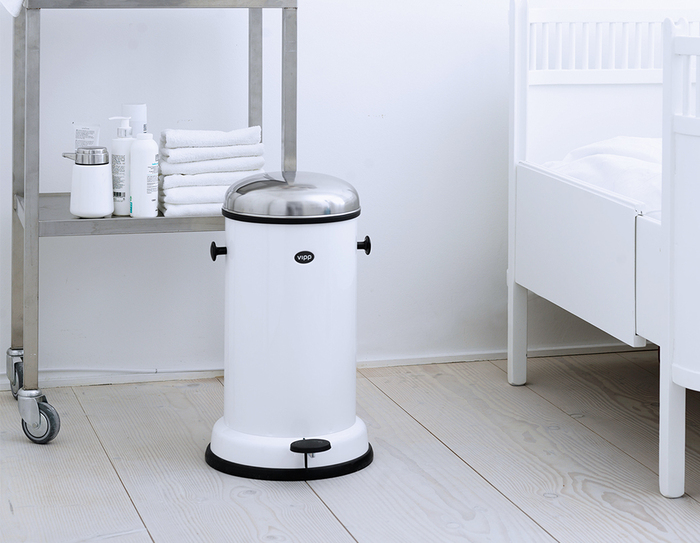 山崎実業 トラッシュカン トール ホワイト Trash Can Tall