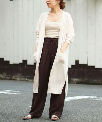 1枚持って出かけよう 夏のあれこれに活躍する カーディガン の選び方 キナリノ