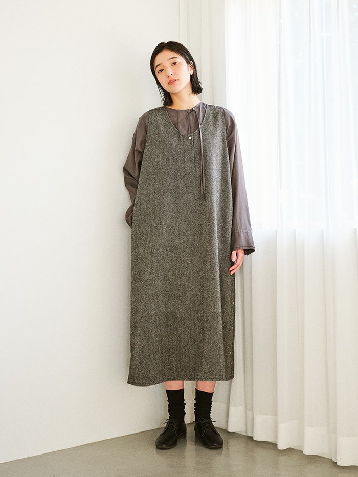 ⻑く着回せる⼤⼈服。「ブラウス＆ニット」のお⼿本コーデ帖