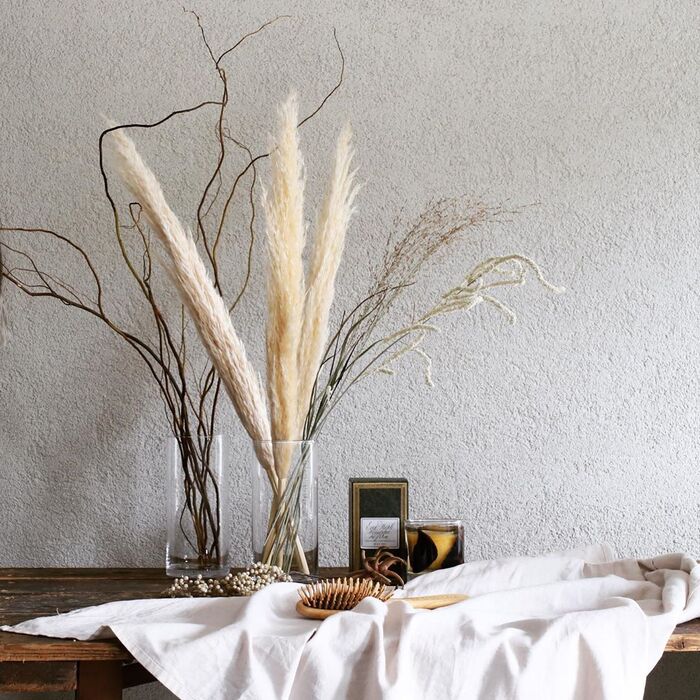 パンパスグラスのタペストリーハンギングバー 旬の園内フォトさんぽ